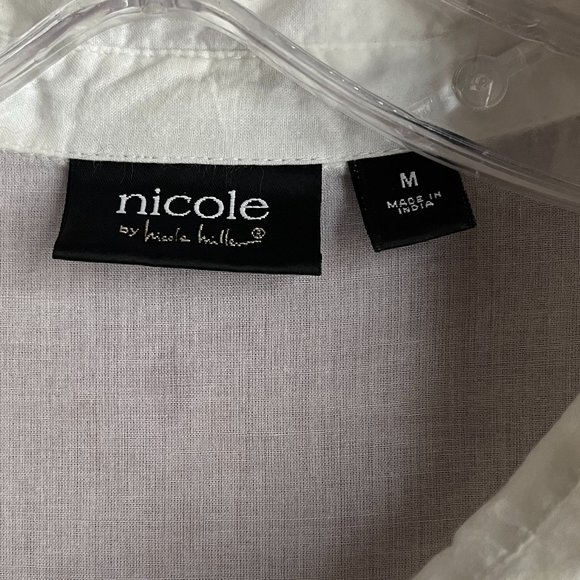 Nicole by Nicole Miller Drawstring Tunic Blouse - Picture 3 of 8